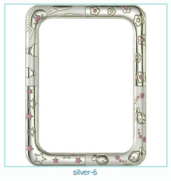 silver Photo frame 6